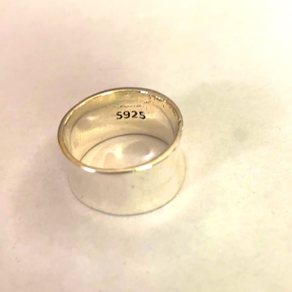 A wonderful  sterling silver heart ring - Picture 3 of 4